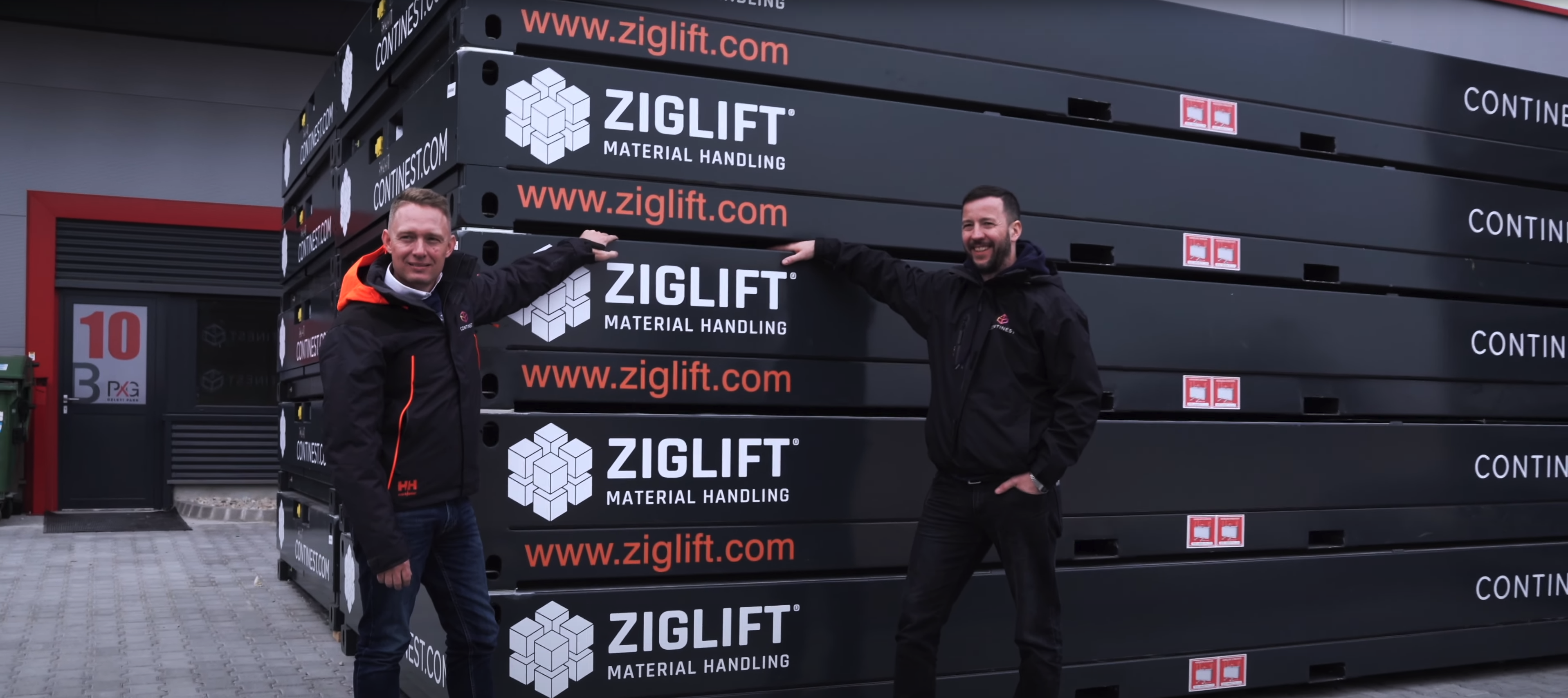 Ziglift Material Handling partners with Continest to distribute innovative transportable storage containers/office units