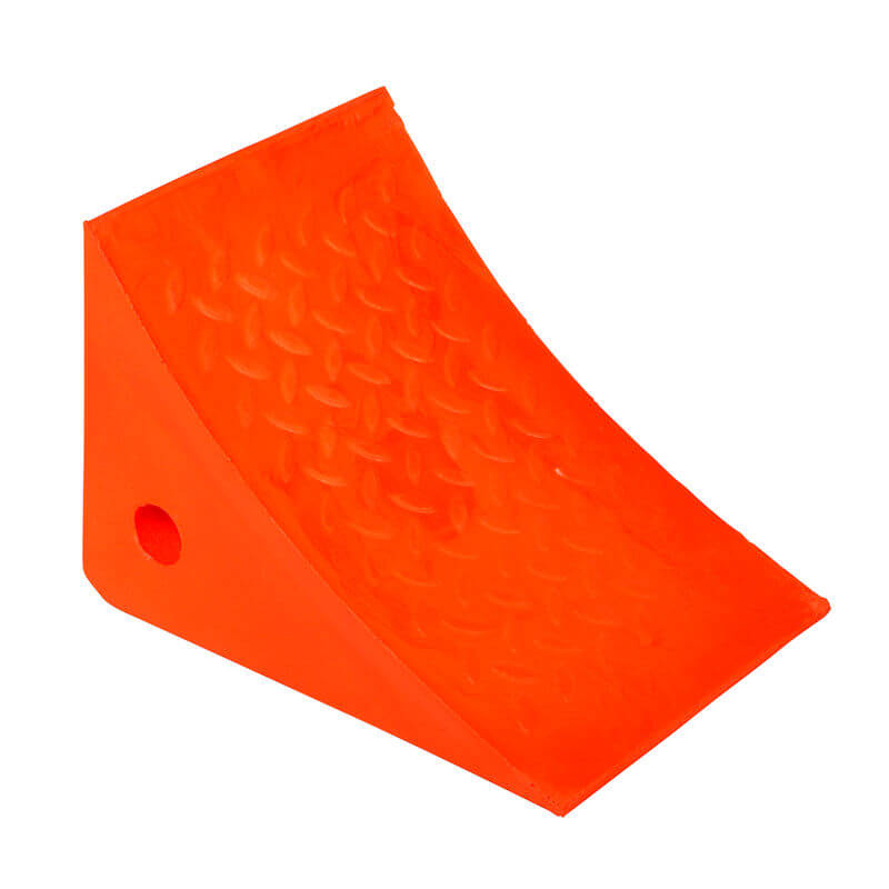 Orange Urethane Wheel Chocks